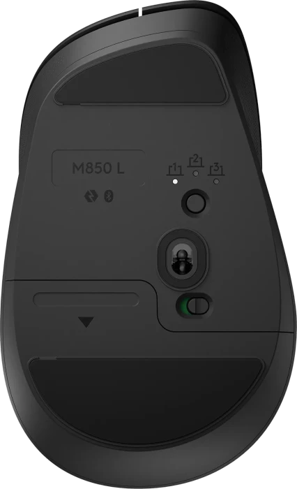 Logitech Signature Comfort Plus M850 L, schwarz, Logi Bolt, USB/Bluetooth