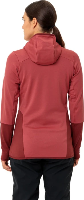 Vaude Monviso Grid Fleece Funktionsjacke brick (Damen)