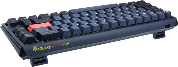 Ducky One 3 SF, Cosmic Blue, PBT, LEDs RGB, MX SILENT RGB RED, USB, US