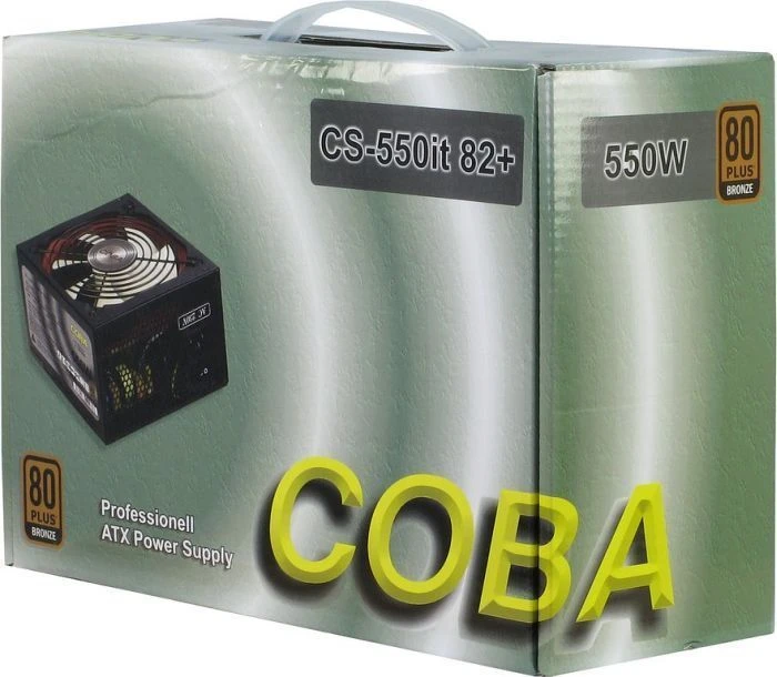 Inter-Tech CobaPower 550W, ATX 2.3