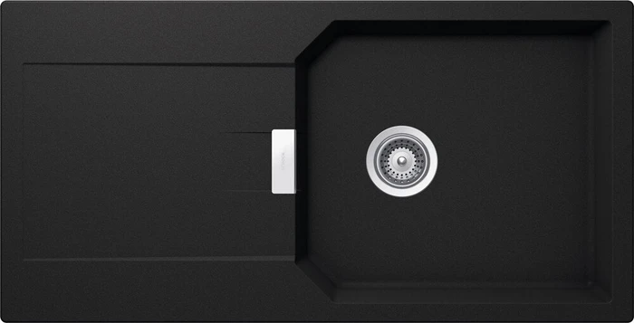 Schock Manhattan D-100L Einbau Becken reversibel onyx