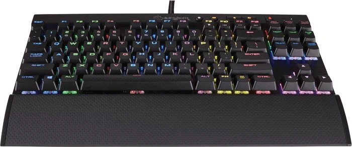 Corsair Gaming K65 RGB Rapidfire Compact, MX SPEED RGB Silver, USB, UK