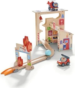 HABA Kullerbü Spielbahn Feuerwehrwache