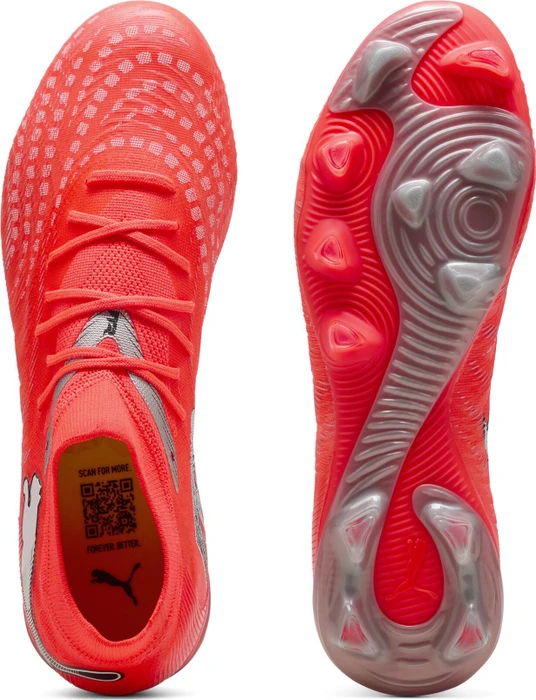 Puma Future 9 Match FG/AG glowing red/puma white/puma black/puma silver