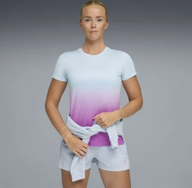 Puma x Hyrox Graphic Funktionsshirt kurzarm lucite/electric orchid (Damen)