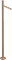 Hansgrohe Axor Uno Waschbeckenarmatur bodenstehend mit Zerogriff ohne Ablaufgarnitur brushed red gold Vorschaubild