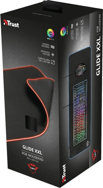 Trust Gaming GXT 764 Glide-Flex XXL RGB Mouse Pad