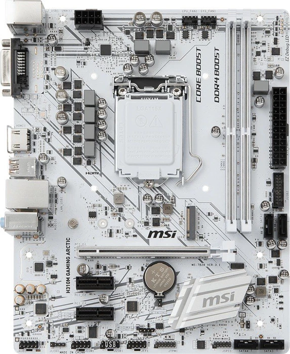 MSI H310M Gaming Arctic (Intel 1151 v2)