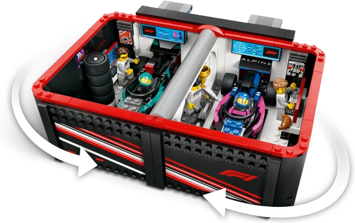 LEGO City - F1 Garage & Mercedes-AMG & Alpine Cars