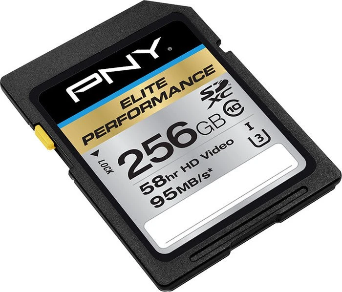 PNY Elite Performance R95 256GB, UHS-I U3, Class 10
