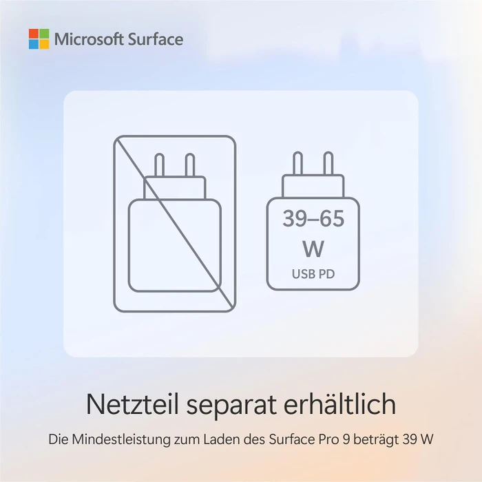 Microsoft Surface Pro 12, Platinum, Snapdragon X Plus - X1P-64-100, 16GB RAM, 512GB