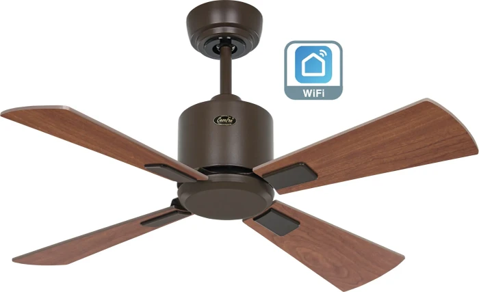 CasaFan Eco Neo III 92 BZ-NB/KI WiFi Deckenventilator kirsch/nuss