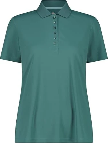 CMP Einfarbiges Pique Poloshirt kurzarm agave (Damen)