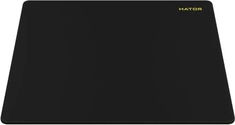 Hator Tonn eSport L Gaming Mousepad, 500x420mm, schwarz
