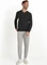Falke Luxury V-Ausschnitt Pullover schwarz (Herren) Vorschaubild