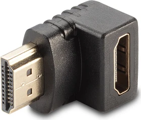 Lindy 4K HDMI Typ A Stecker/Buchse Adapter gewinkelt 90° (41085)