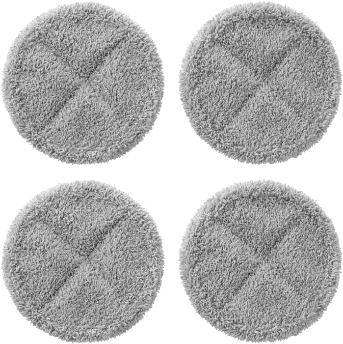 Samsung VCA-SPW90/VT Microfaser-Pads für Spinning Sweeper, 4 Stück
