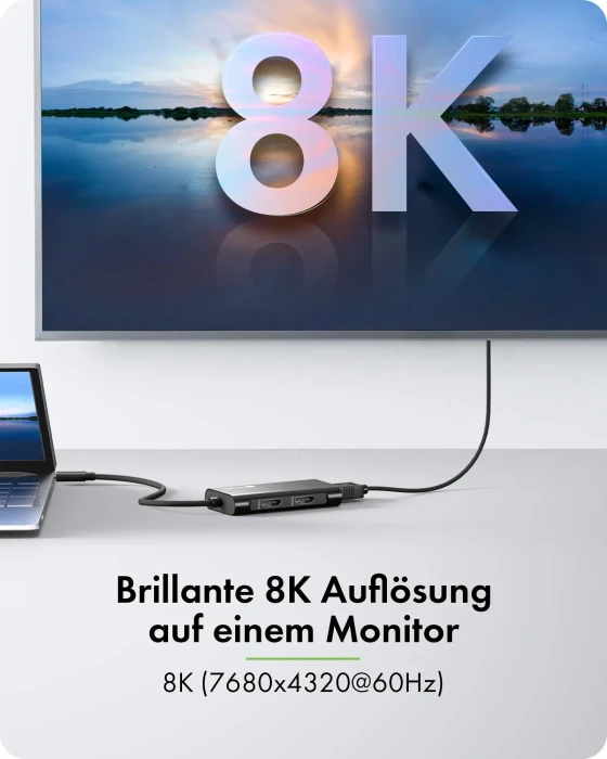 RaidSonic Icy Box IB-AD1030-C, USB-C 3.1 auf 3x HDMI Adapter