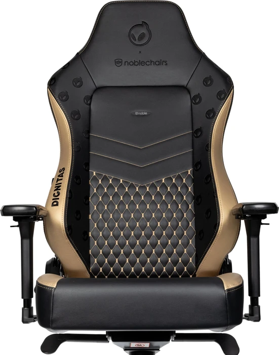 noblechairs Hero Dignitas Edition Gamingstuhl, schwarz/gold