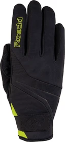 Roeckl Lillby Laufhandschuhe schwarz/gelb (Junior)