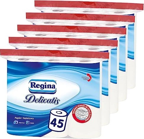Regina Softis 4-lagig Toilettenpapier weiß