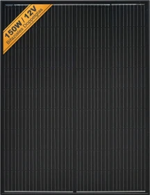 solarV enjoy solar Bifaziales PERC Monokristallines Solarmodul, 150Wp