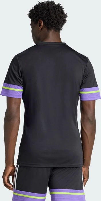 adidas Squadra 25 Trikot kurzarm black/purple rush/semi solar slime (Herren)