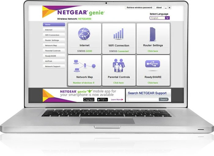 Netgear AC750 WIFI Modem Router