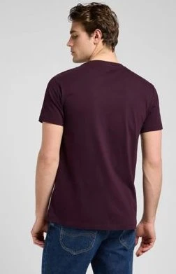 Lee Slim Ultimate Pocket T-Shirt kurzarm deep wine (Herren)