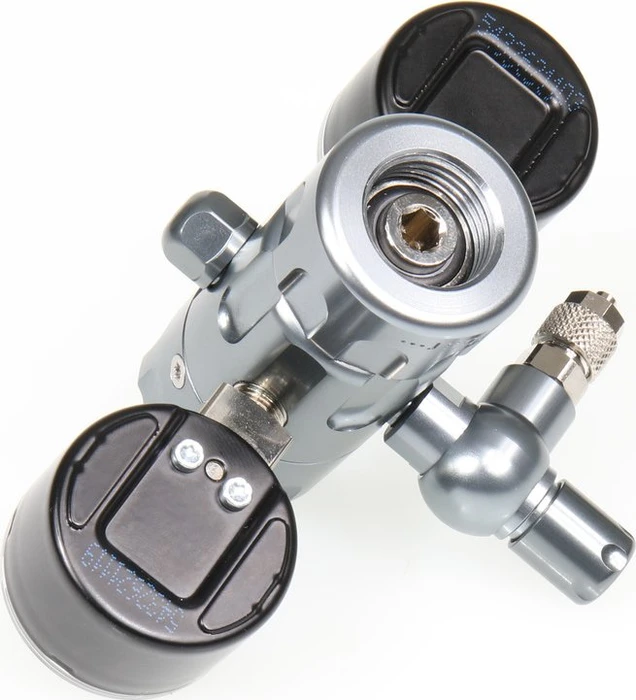 JBL PRO FLORA CO2 Regulator Advanced, Präzisions-Druckminderer für Einweg und Mehrweg CO2 Druckflaschen