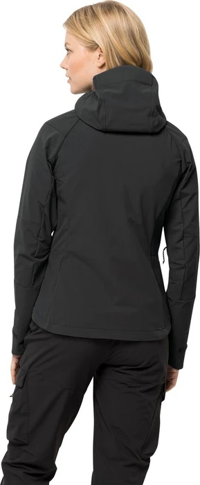 Jack Wolfskin Kammweg Funktionsjacke schwarz (Damen)