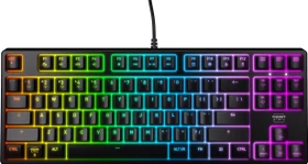 Cherry Xtrfy K4V2 TKL, schwarz, LEDs RGB, MX2A RGB RED, USB, US