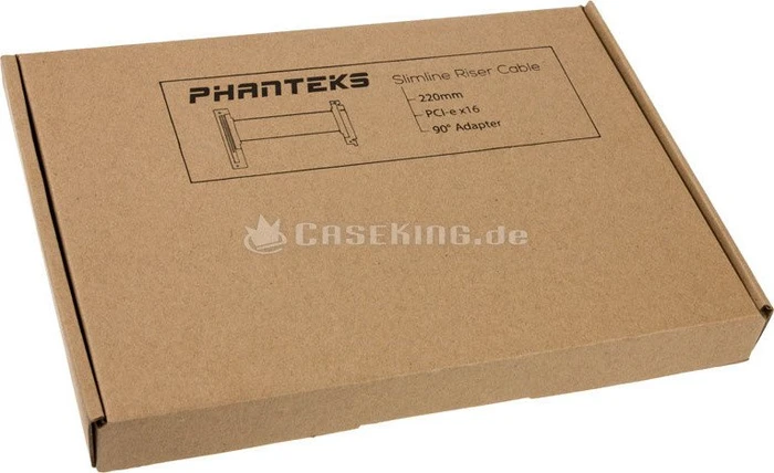 Phanteks PCIe x16 Riser Kabel Slimline 220mm