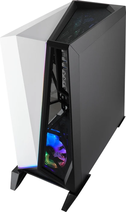 Corsair Carbide Series SPEC-OMEGA RGB, weiß/schwarz, Glasfenster