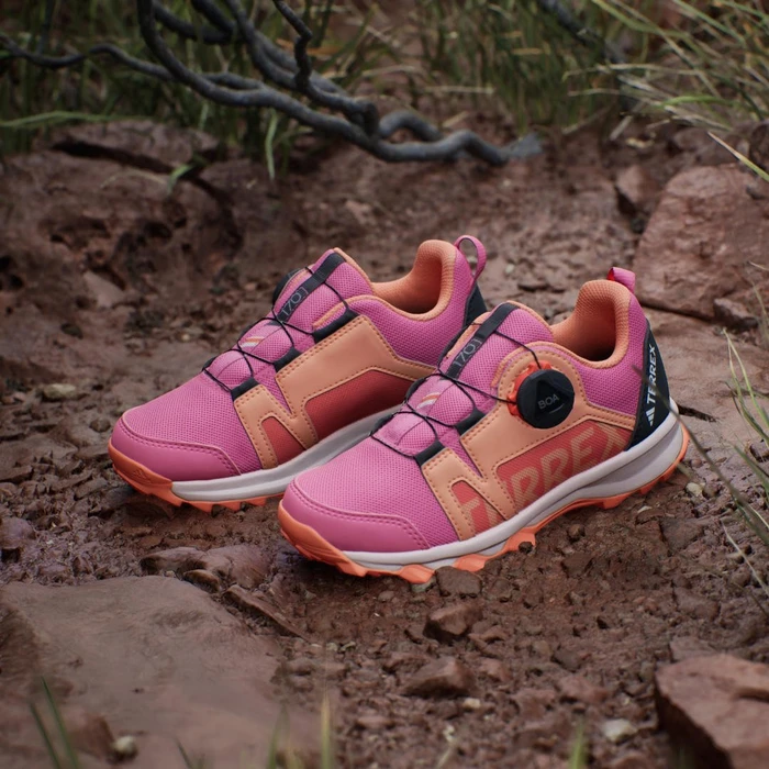 adidas Terrex Agravic BOA pink fusion/putty mauve/core black (Junior)