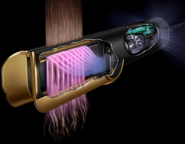 Dyson Airstrait HT01 onyx-black/gold
