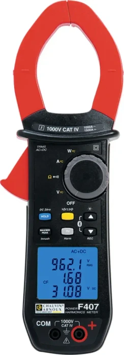 Chauvin Arnoux F407 Strommesszange-Multimeter