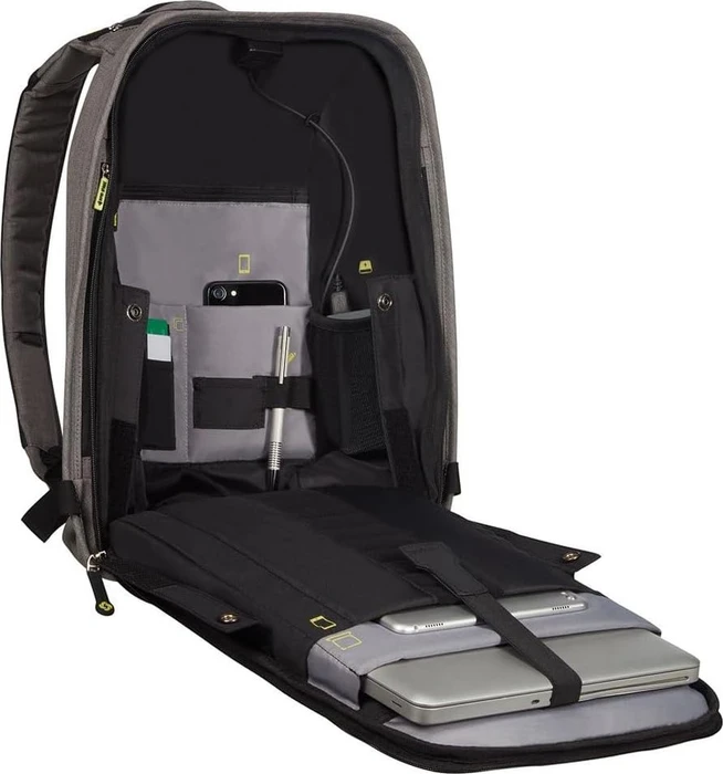 Samsonite Securipak, Backpack, 15.6" Notebook-Rucksack, 44cm, 17l, Cool Grey