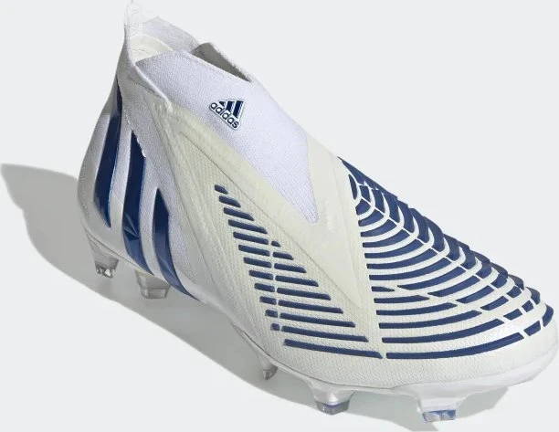 adidas Predator Edge+ FG cloud white/hi res blue (Herren)