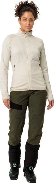 Vaude Monviso Fleece II Jacke ecru (Damen)