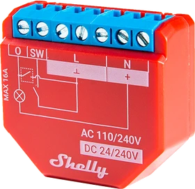 Shelly Plus 1PM, 1-Kanal, Unterputz, Schaltaktor