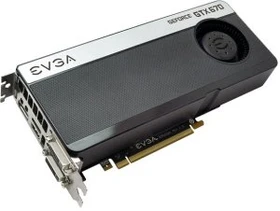 EVGA GeForce GTX 670 Superclocked+, 4GB GDDR5, 2x DVI, HDMI, DP