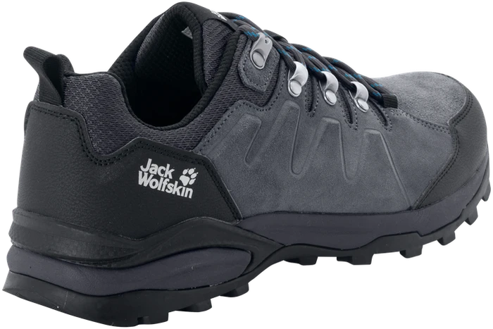 Jack Wolfskin Refugio Texapore Low grau/schwarz (Herren)