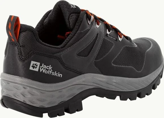Jack Wolfskin Rebellion Guide Texapore Low schwarz/orange (Herren)