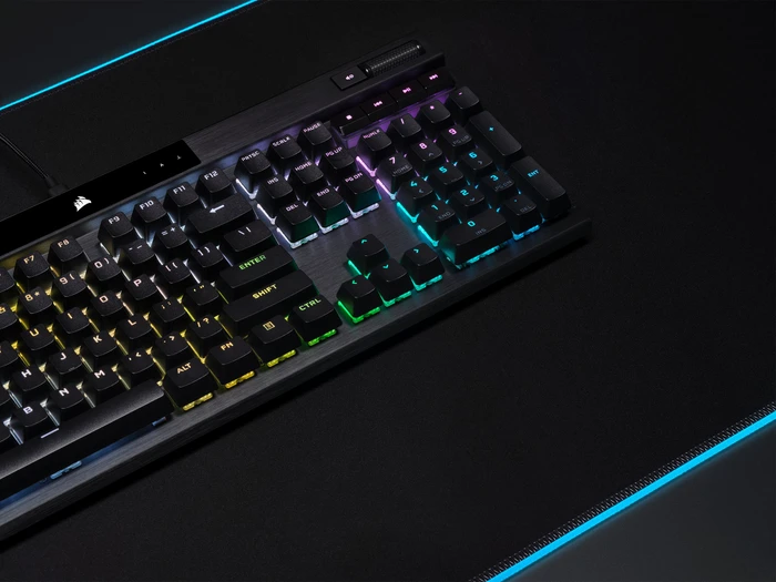Corsair Gaming K70 RGB PRO, MX SPEED RGB Silver, USB, DE