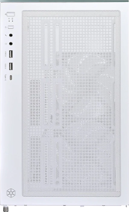 SilverStone Lucid 04, weiß, Glasfenster