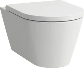Laufen Kartell Wand-WC Tiefspüler, spülrandlos, weiß LCC Active