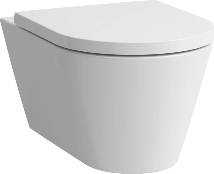 Laufen Kartell Wand-WC Tiefspüler, spülrandlos, weiß LCC Active