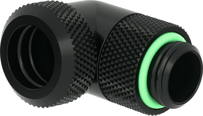 Barrow TWT90KND-K12 90° Winkeladapter G1/4" auf 12mm Hard Tubes, schwarz