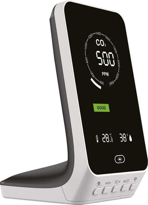 TFA Dostmann AirCO2ntrol Up Temperaturstation weiß, digital